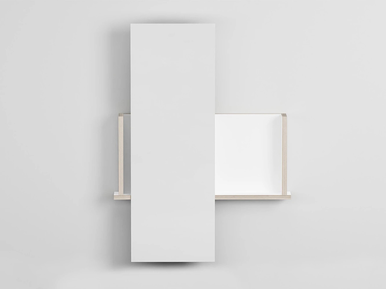 Theo Ceramica Cielo Rectangular Mirror