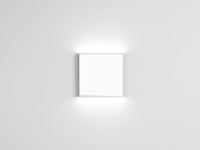 Luc Square Mirror with Ceramica Cielo Lighting
