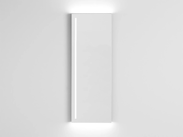 Luc Rectangular Mirror with Lighting by Ceramica Cielo