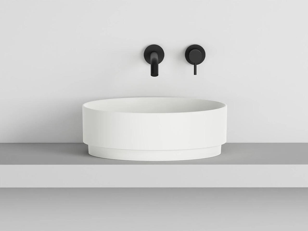 Mare 45 Round Sink by Ceramica Cielo, view 4