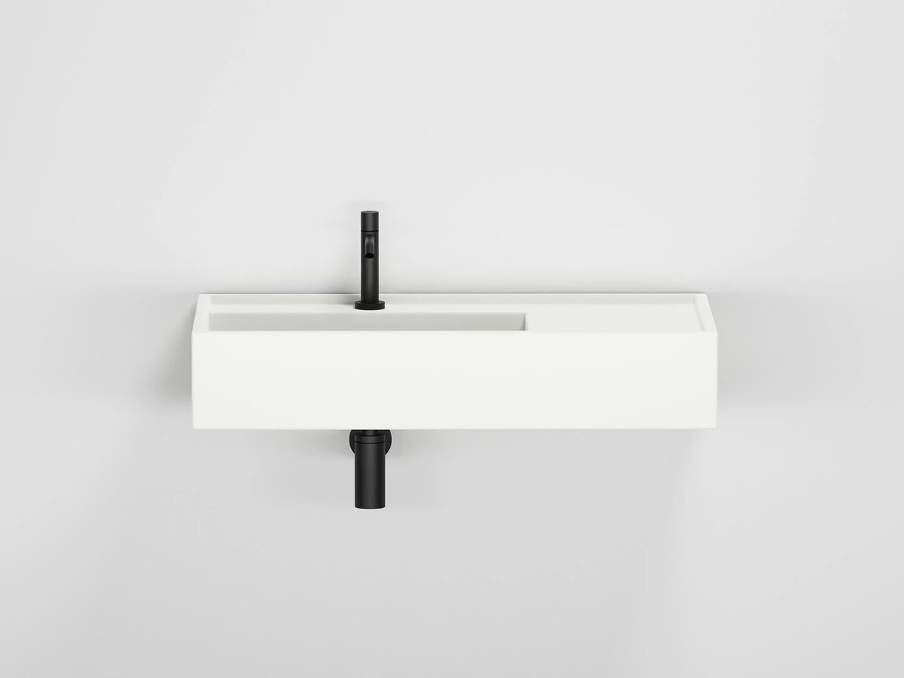 Plinio 85 Ceramic Washbasin by Ceramica Cielo