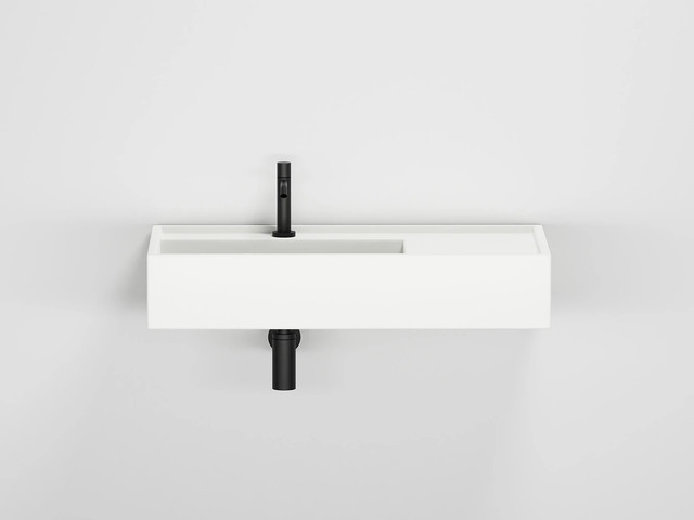 Plinio 85 Ceramic Washbasin by Ceramica Cielo