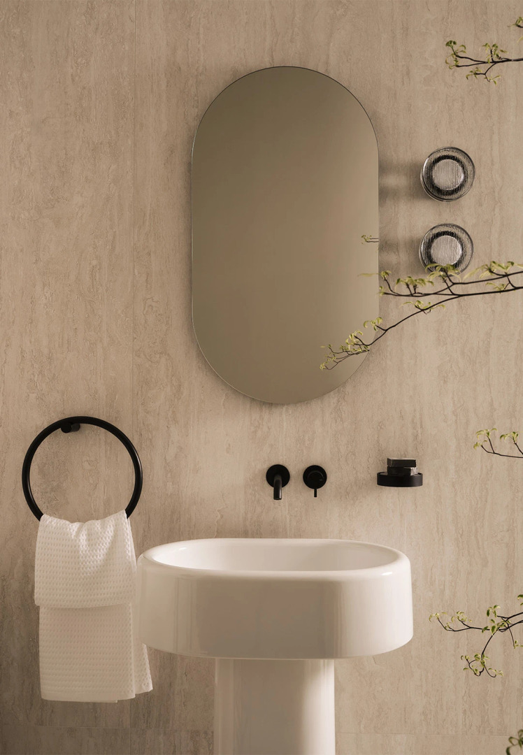 Itaca Oval Basin | Ceramica Cielo, view 2