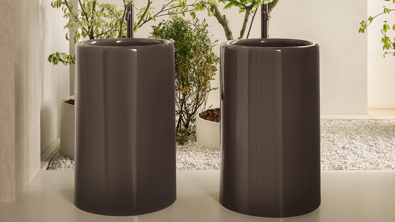 Itaca Round Freestanding Basin, Ceramica Cielo
