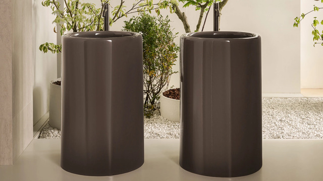 Itaca Round Freestanding Basin, Ceramica Cielo