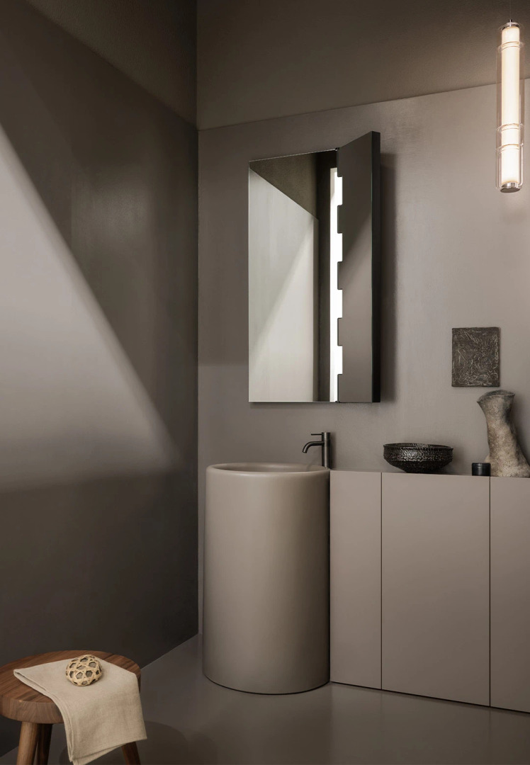 Itaca Round Freestanding Basin, Ceramica Cielo, view 2
