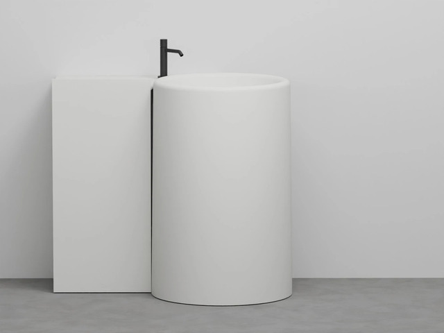 Ceramica Cielo Floor Unit 40 for Washbasin, Left or Right