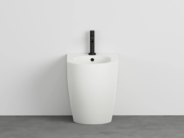 MINI Pro One-Hole Bidet, Ceramica Cielo