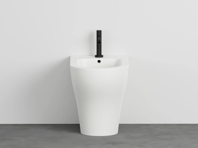 Pro Back-to-Wall Bidet with One Tap Hole, Ceramica Cielo (EJBIP)