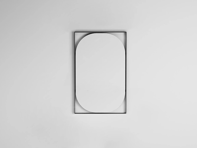 Elle Ovale Ceramica Cielo Mirror