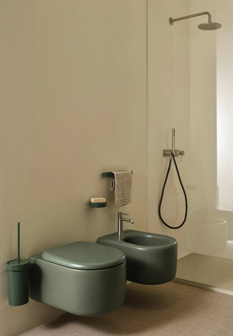 Itaca Wall-Hung Bidet | Ceramica Cielo, view 3