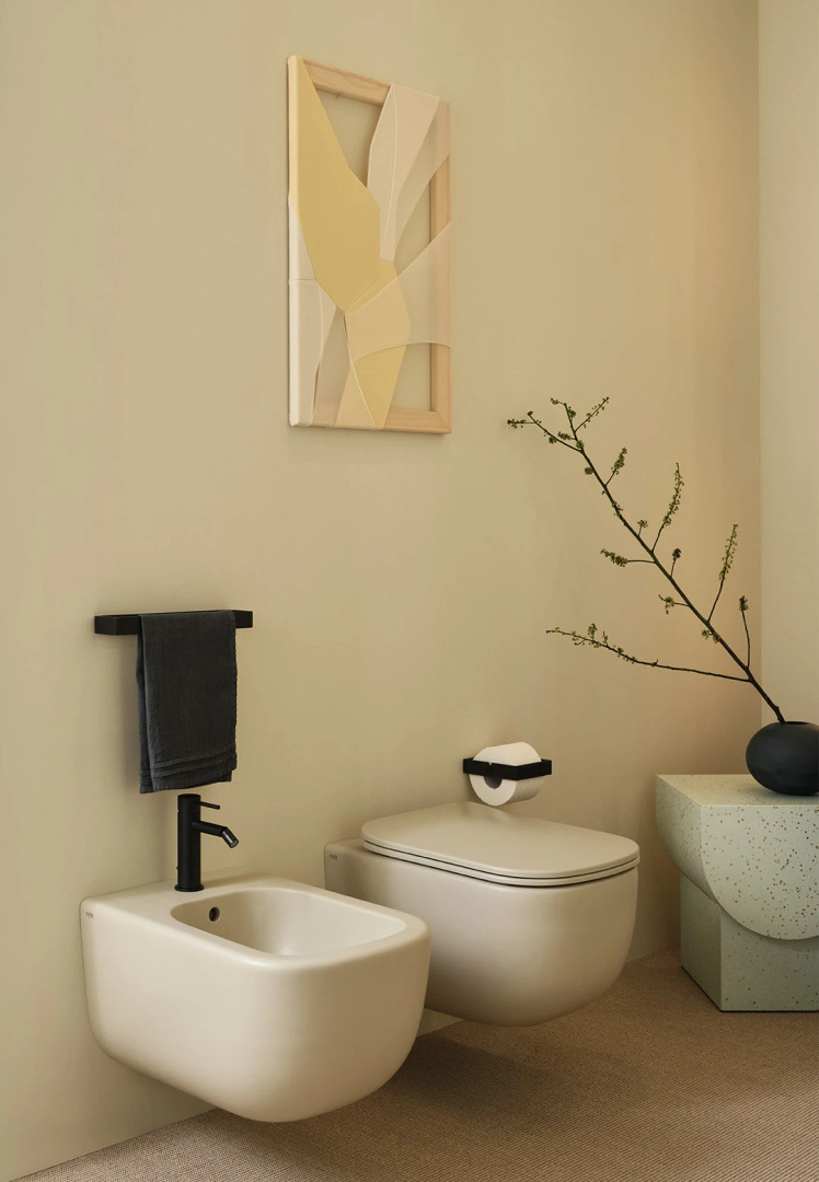 Era One-Hole Wall-Hung Bidet | Ceramica Cielo, view 2