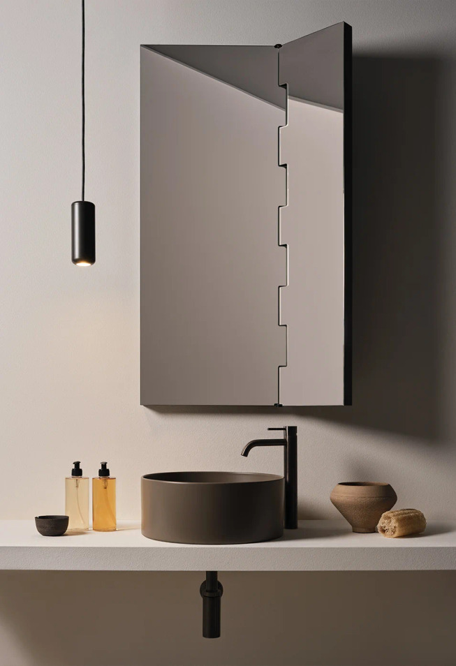 Round Ceramica Cielo Sink, view 2