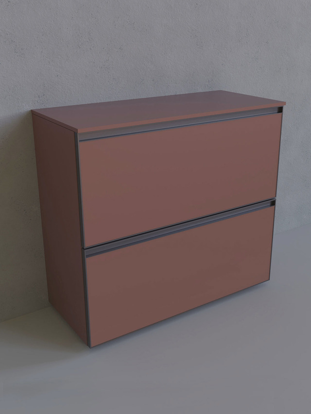 Ceramica Flaminia CUBIKA 37, H 78.5 (CKD163)