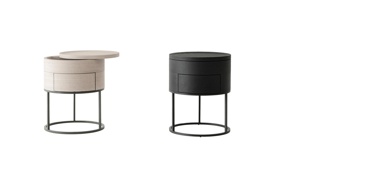 Cierre Alfi Bedside Table, view 2
