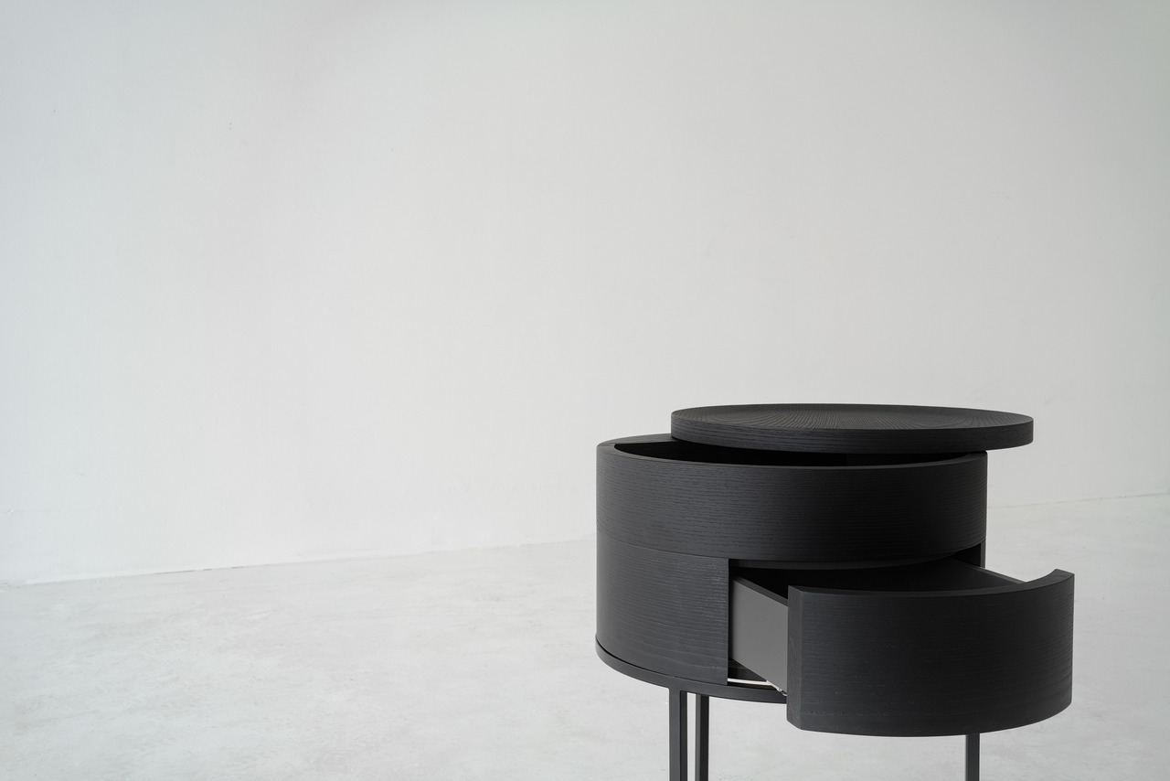 Cierre Alfi Bedside Table, view 8