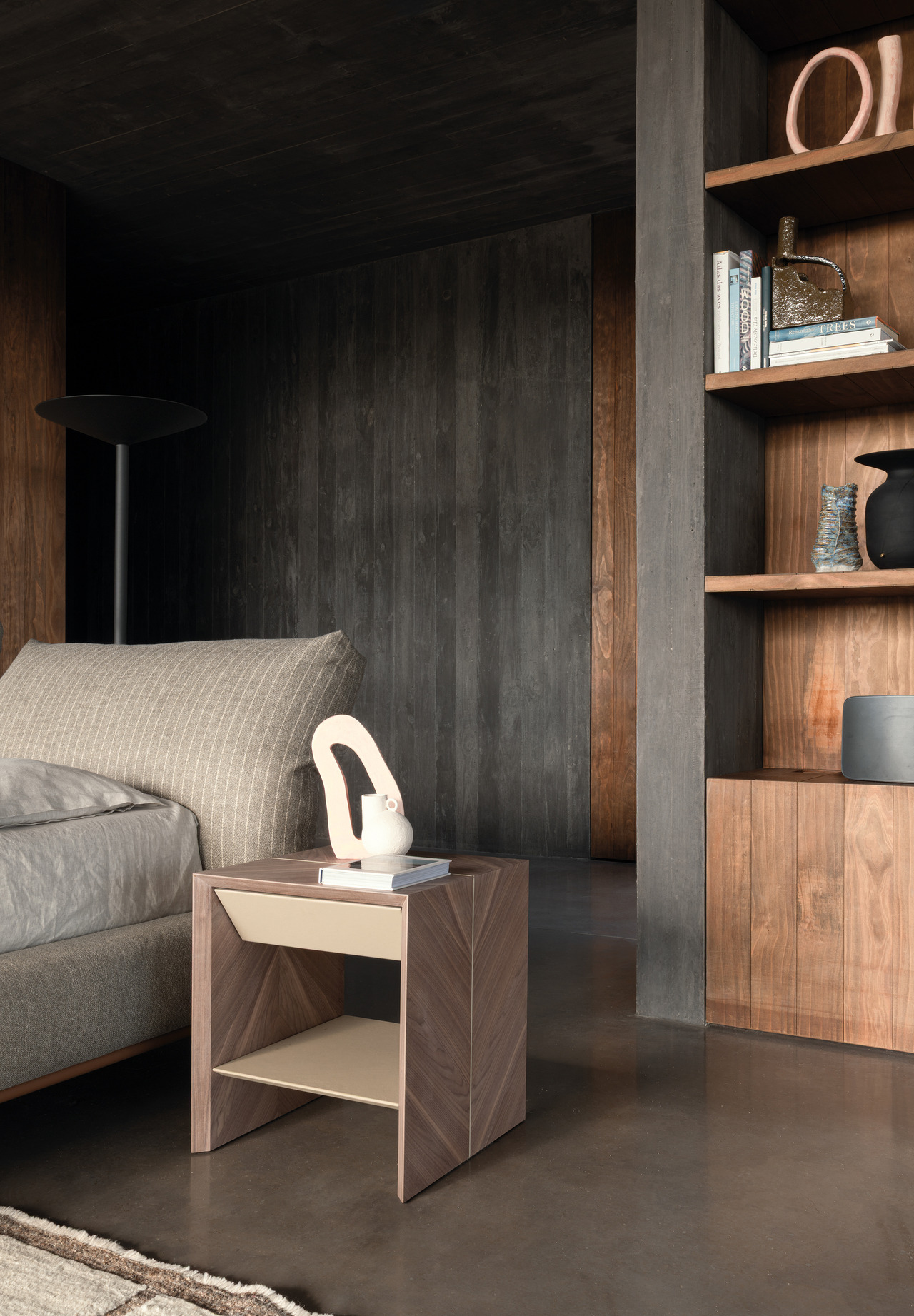 Cierre Avalon Bedside Table, view 3