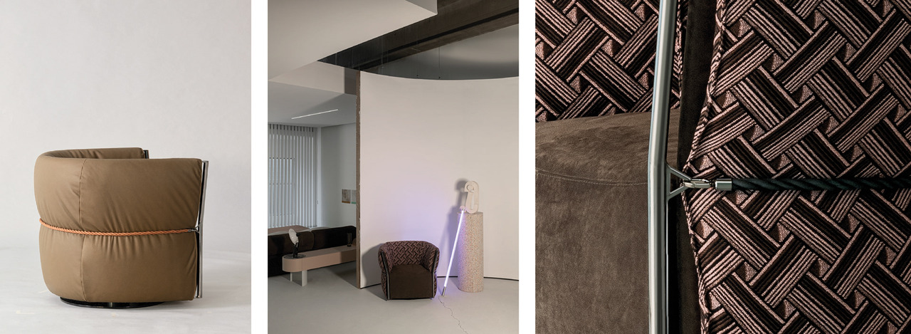 Cierre Belt Armchair, view 4