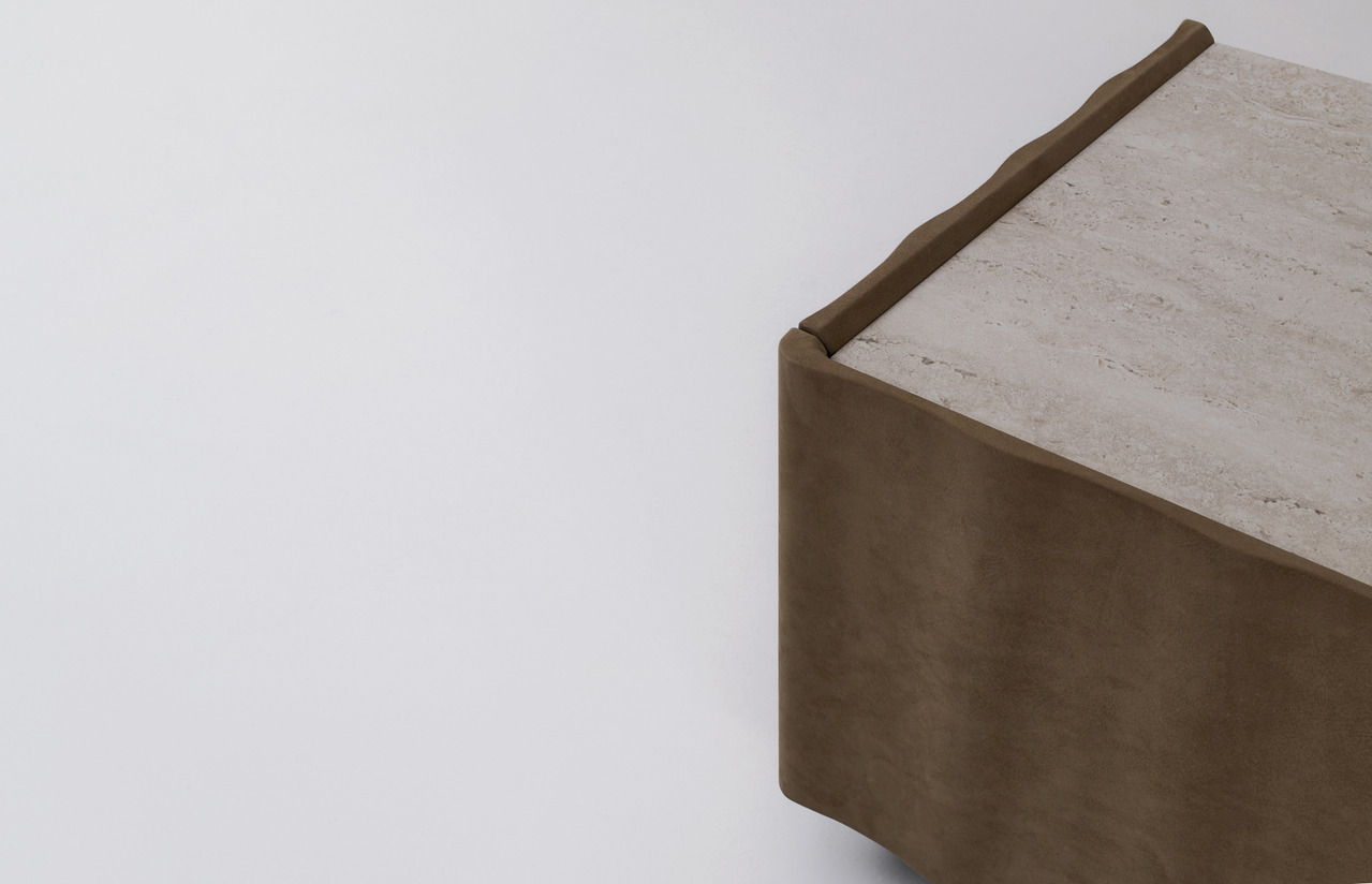 Cierre Dune Bedside Table