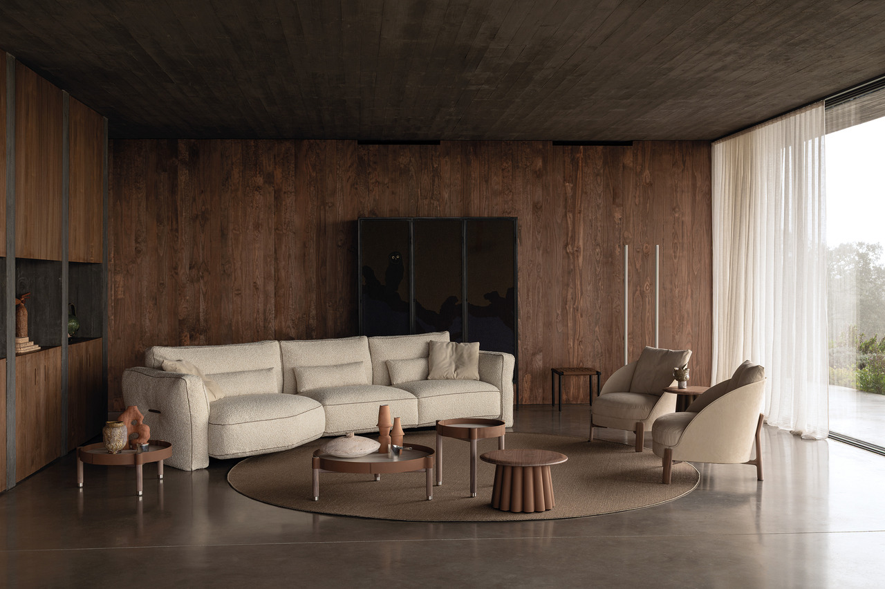 Cierre Loden Sofa, view 3