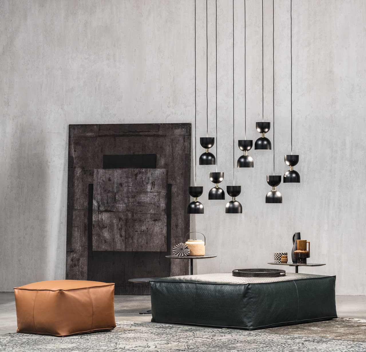 Cierre Soft Pouf Accessory, view 6