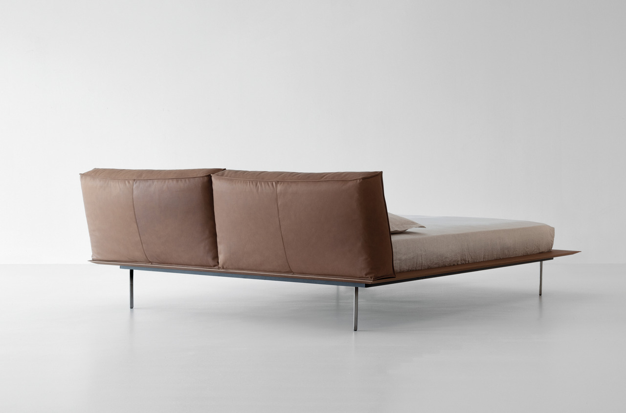 Cierre Vogue cuoio bed, view 6
