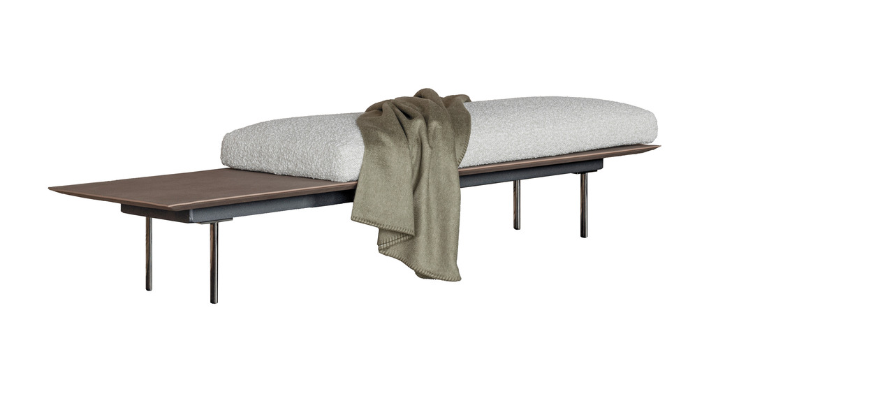 Cierre Vogue Cuoio Bench Accessory, view 2