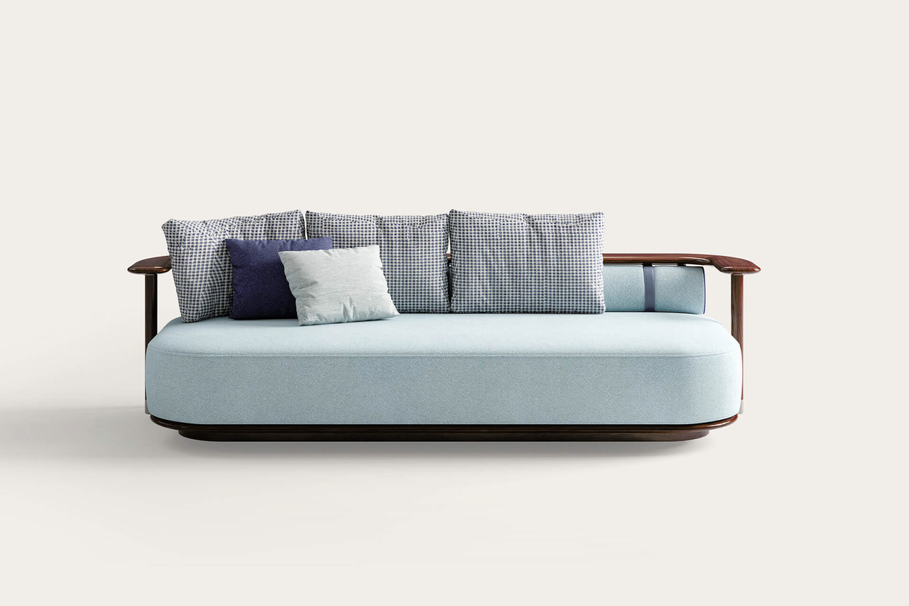 Pedro Linear Sofa, view 2