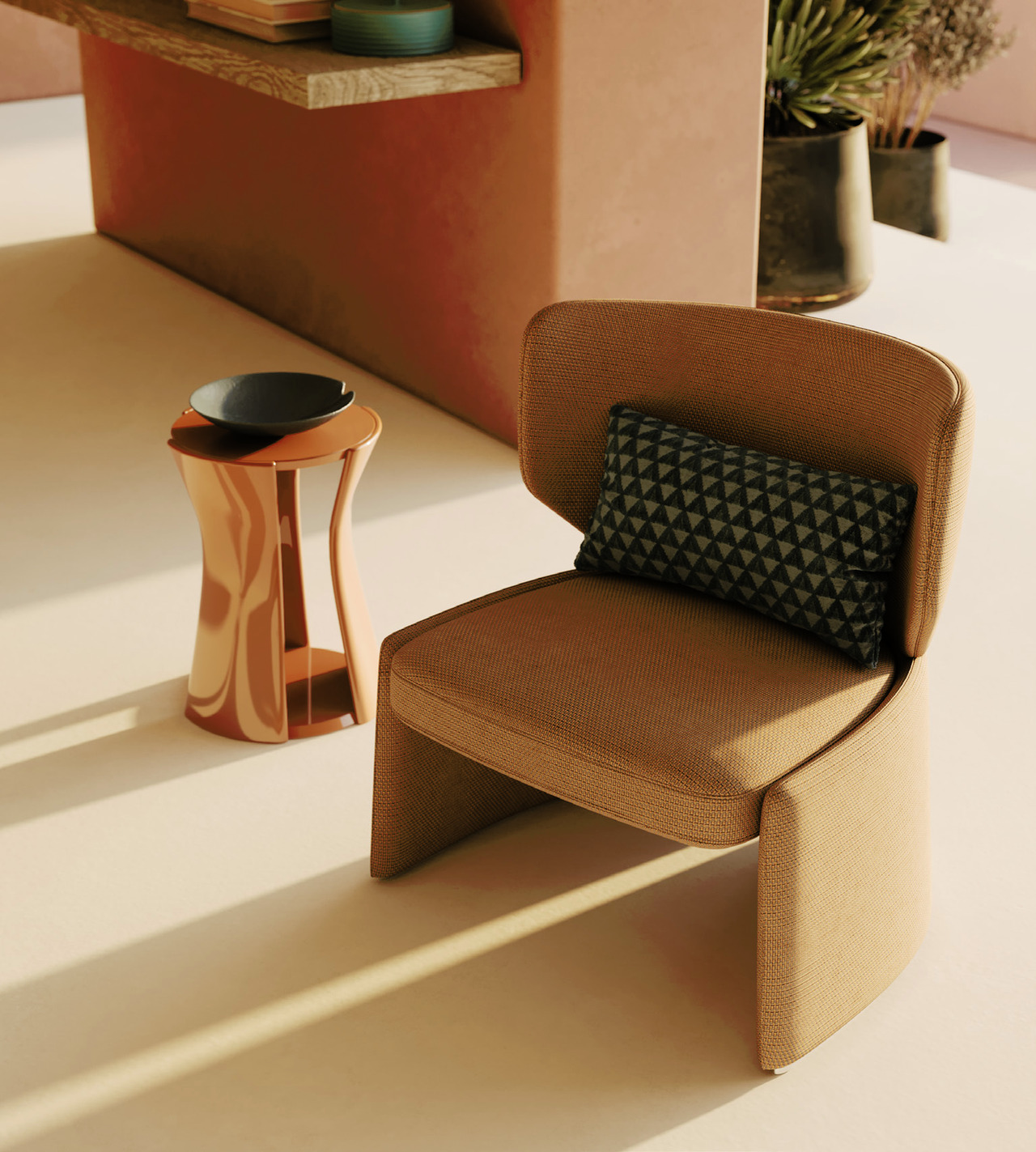 Emilia Armchair, view 5