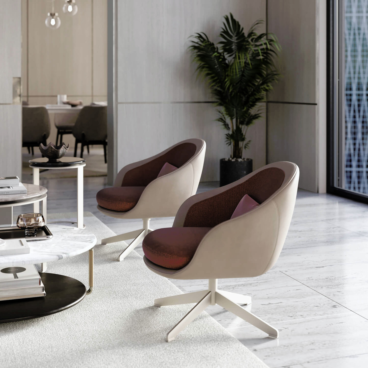 Lucille Armchair, view 4