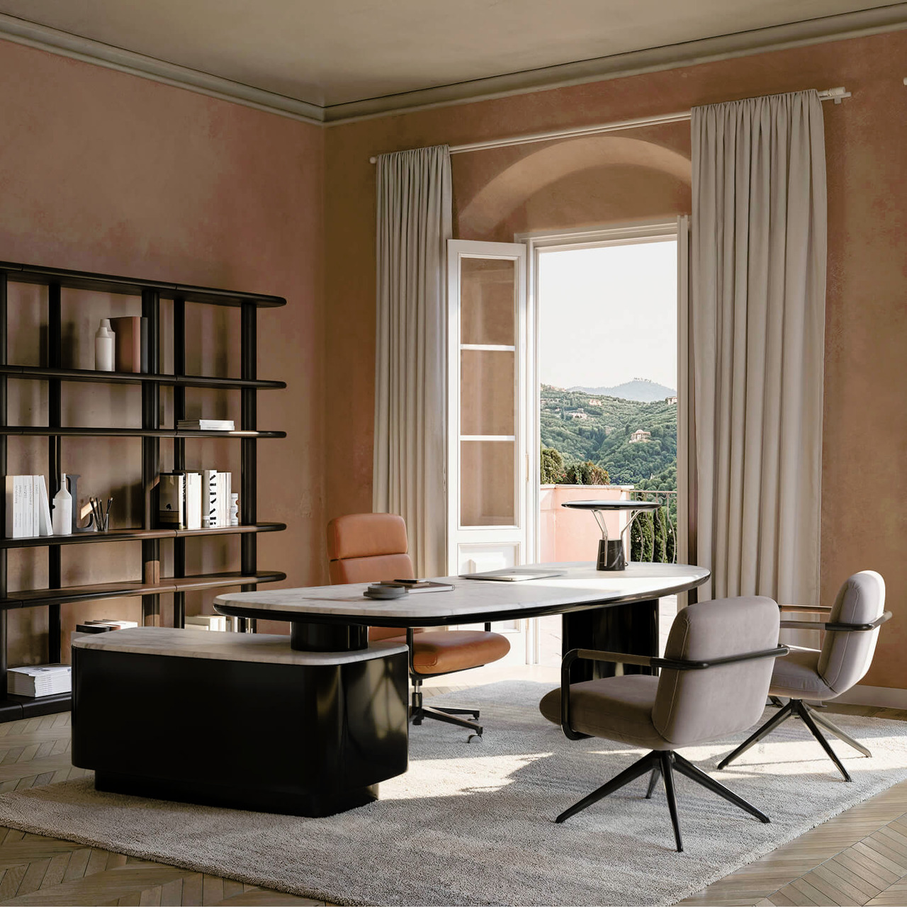 Oscar Writing Desk, view 2