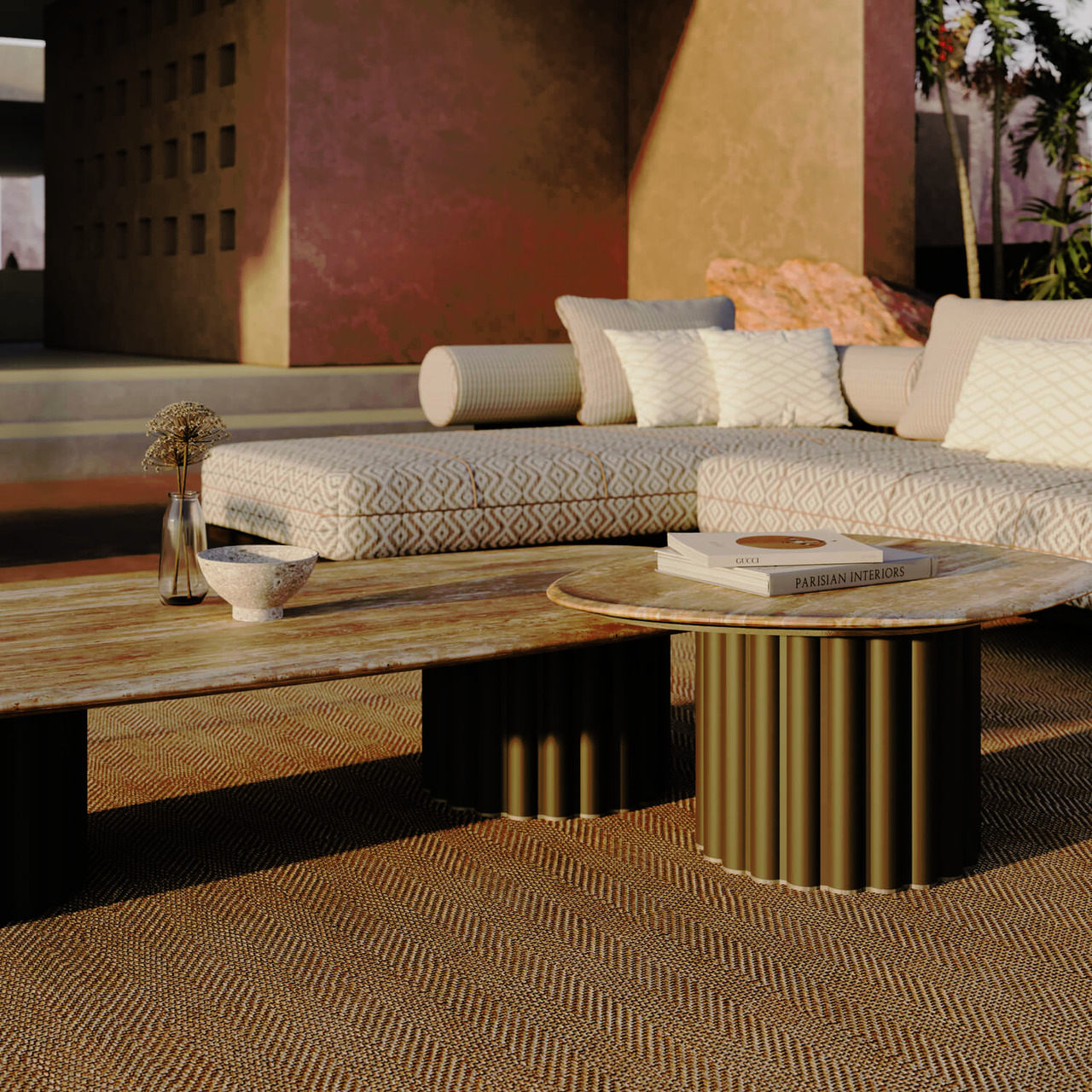 Pablito Marble Coffee Table, view 2