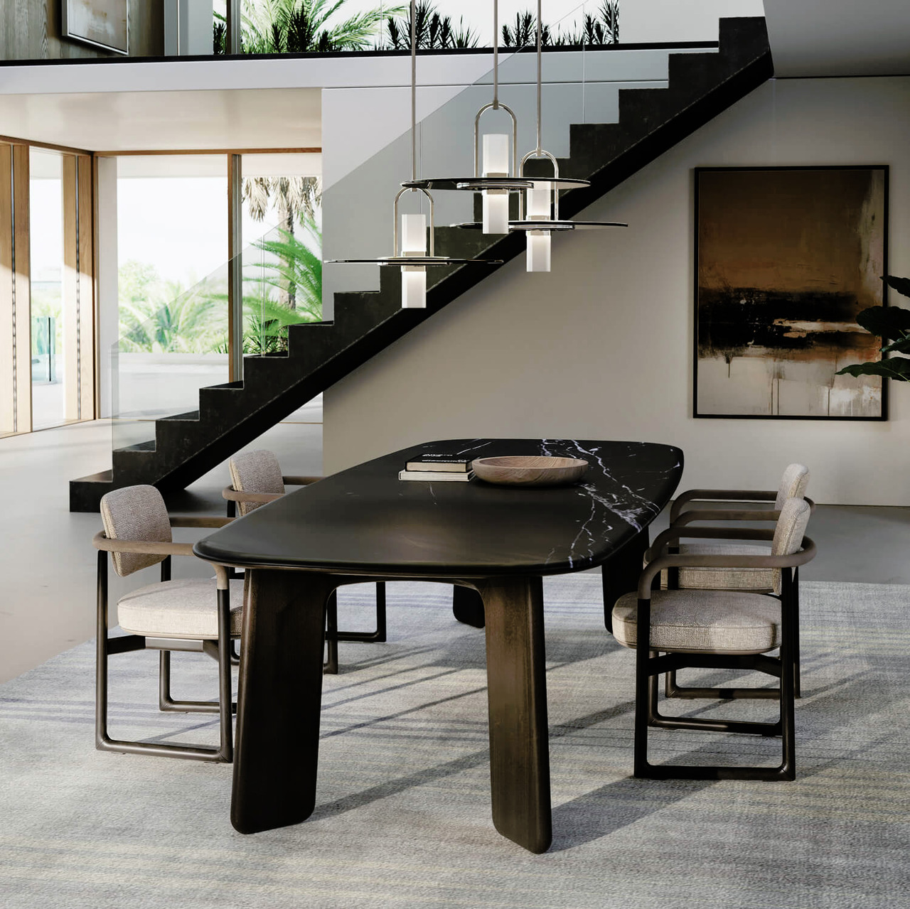 Roger Dining Table, view 2
