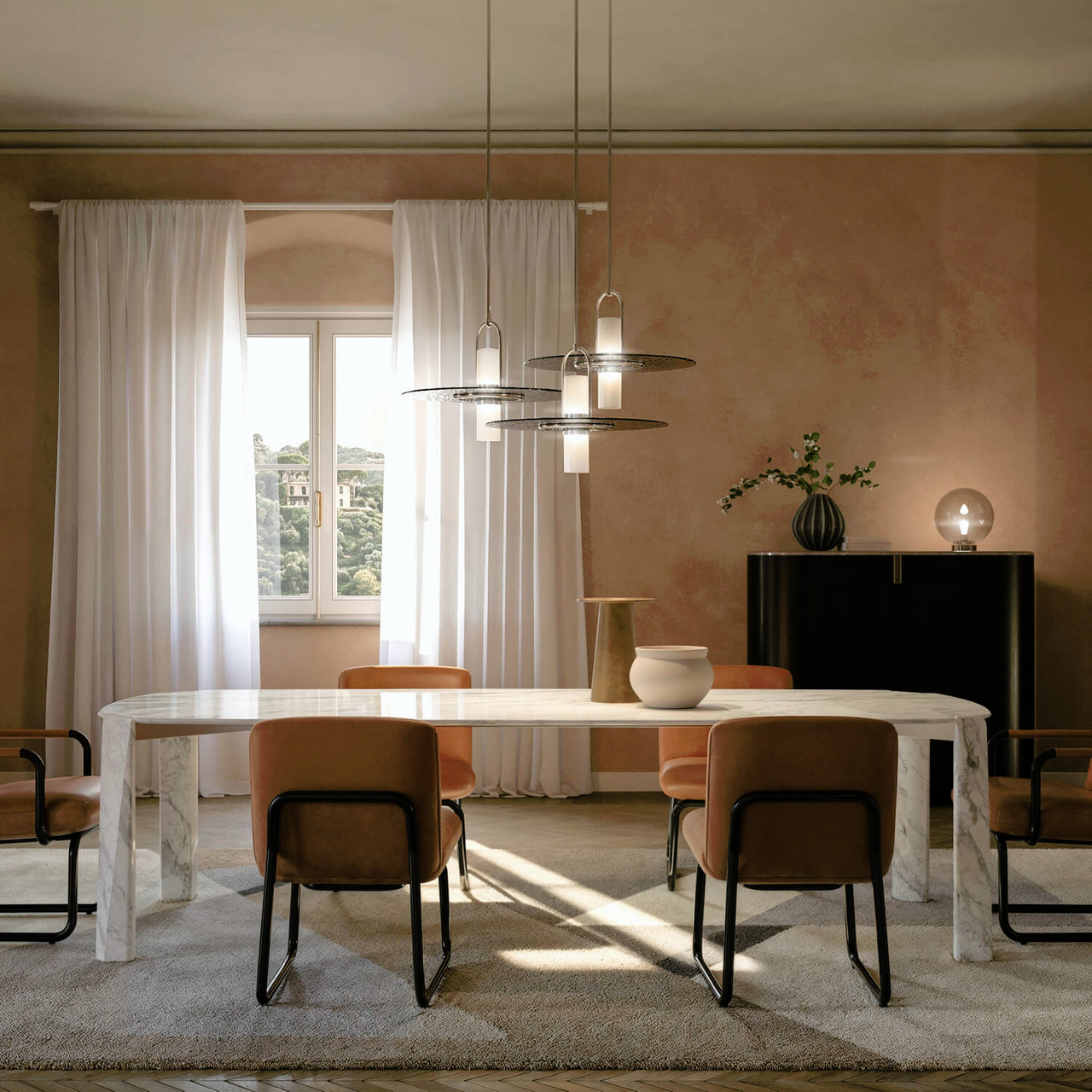Victor Dining Table, view 2