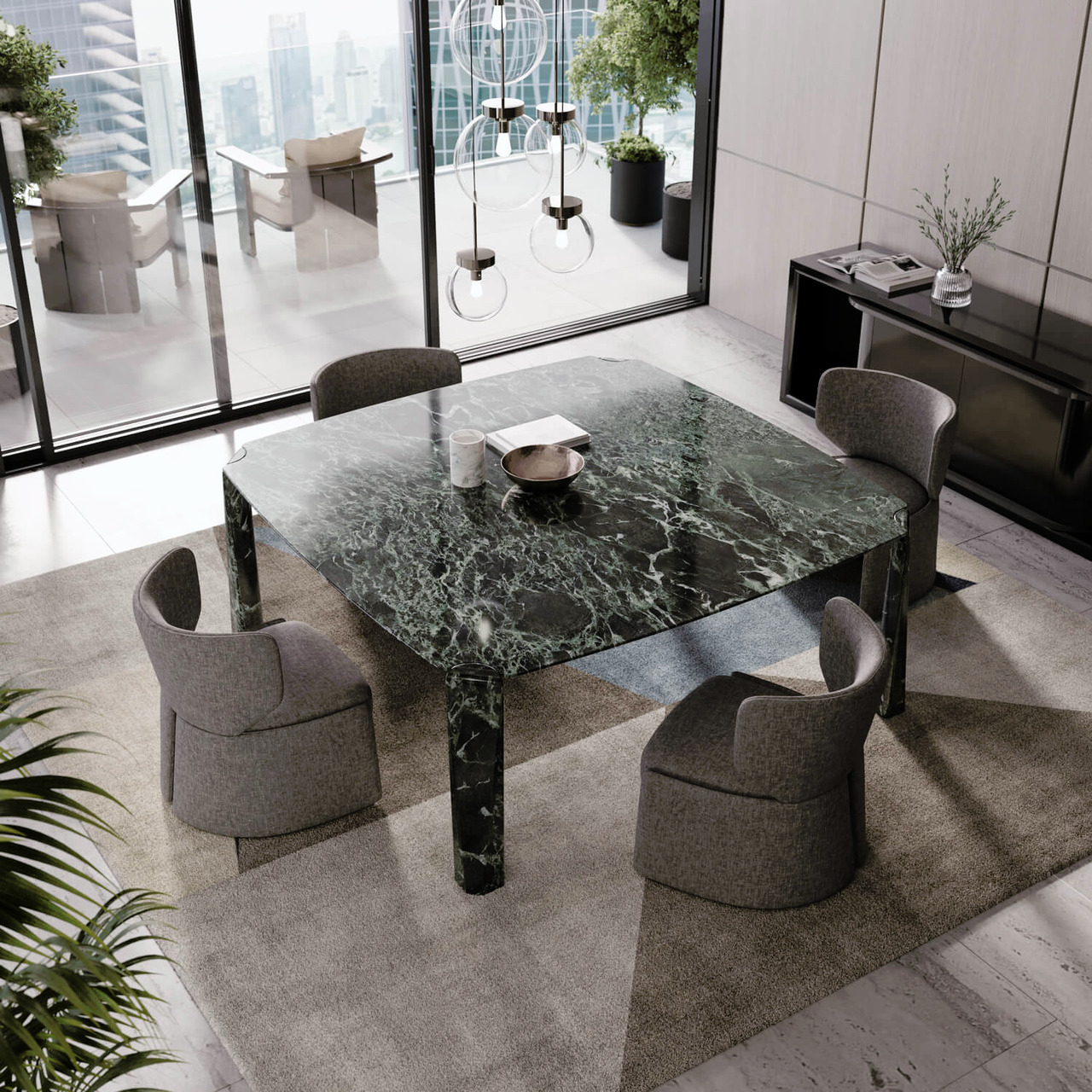 Victor Dining Table, view 4