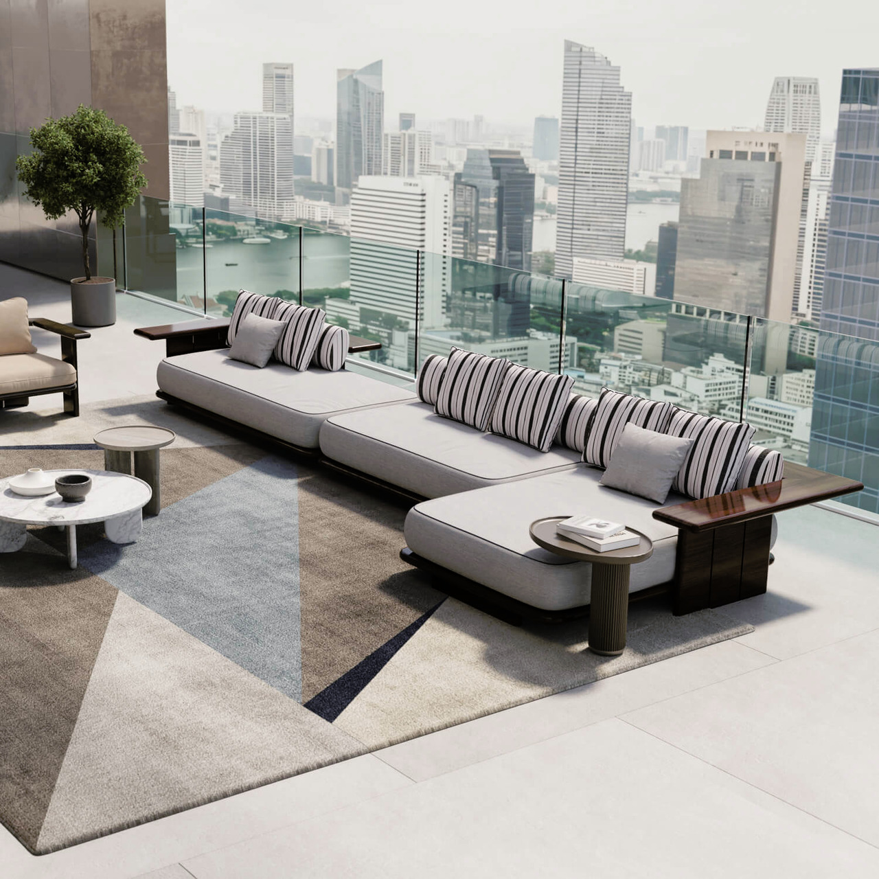 Zeno Modular Sofa, view 6