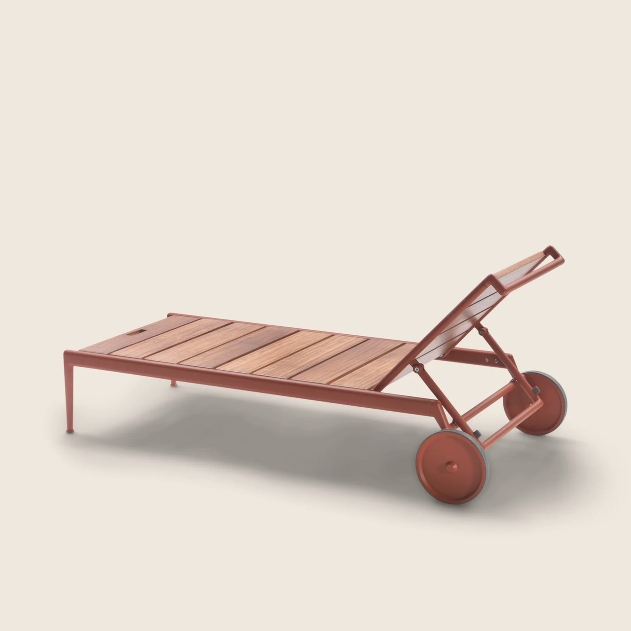 Atlante Light and Atlante Wood Outdoor Sun Loungers, view 7