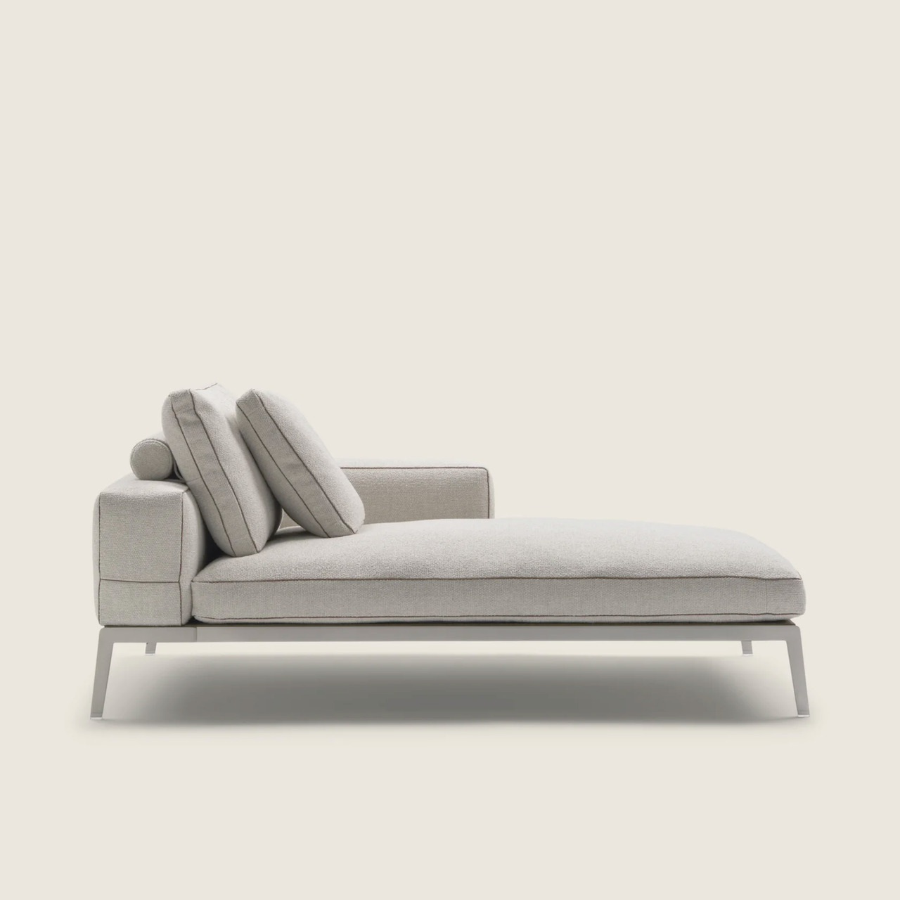 Lifesteel Chaise Lounge by Flexform