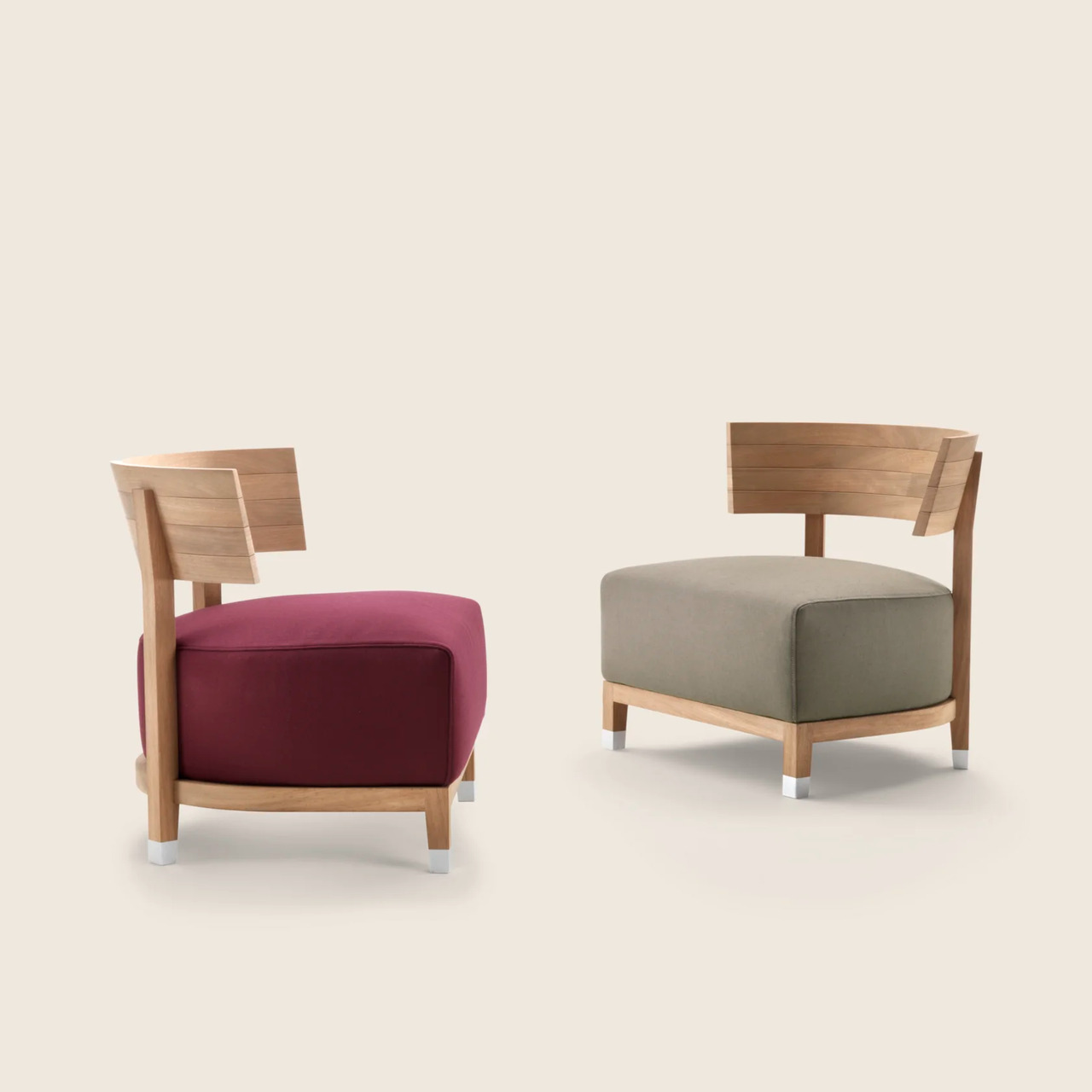 Thomas Outdoor Armchair by Flexform, view 4