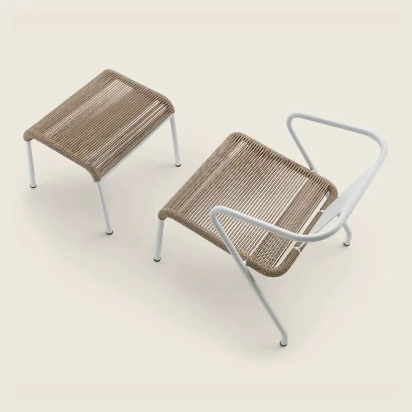 Calipso Cord Outdoor Chair, view 5