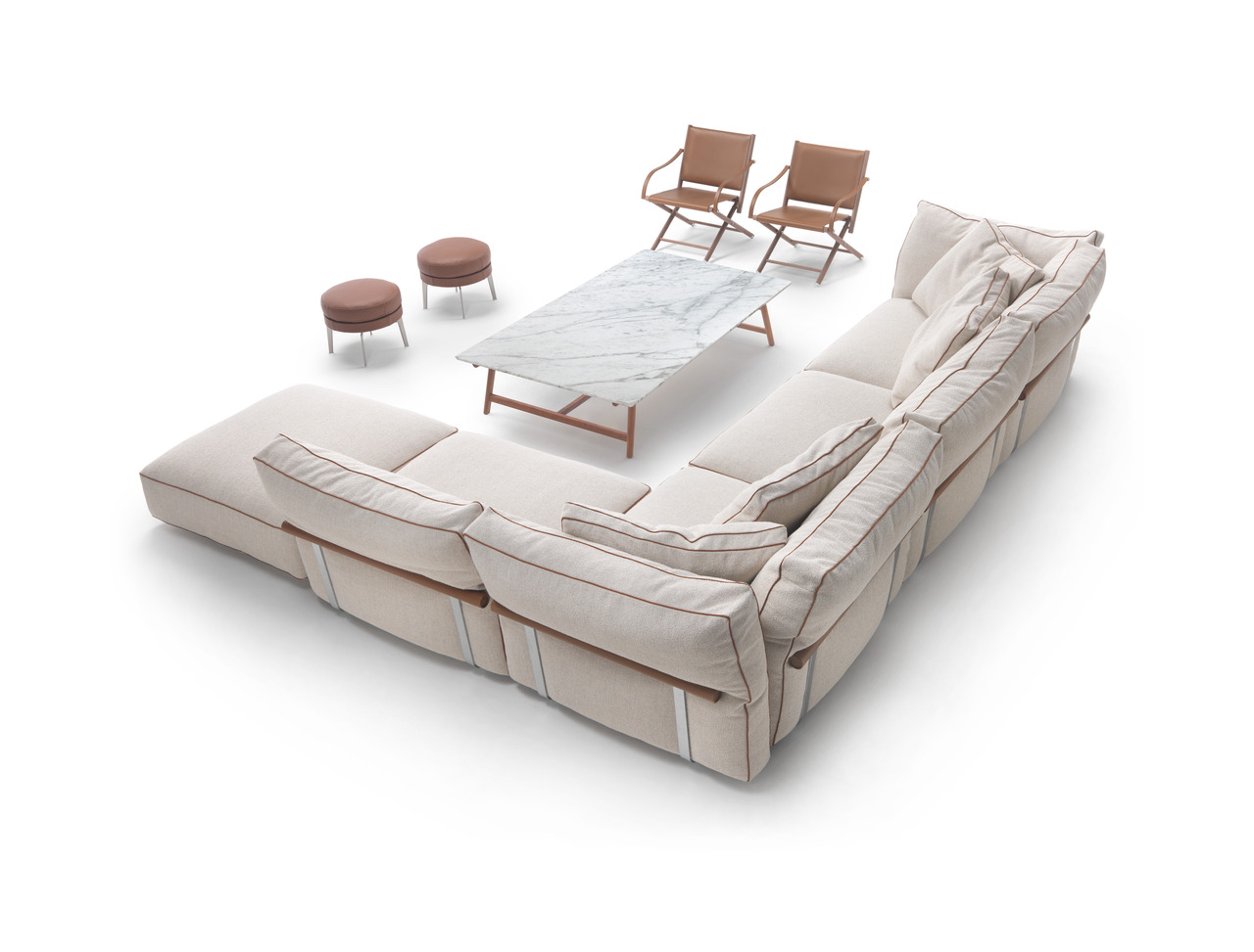 Camelot Sofa by Flexform, view 23