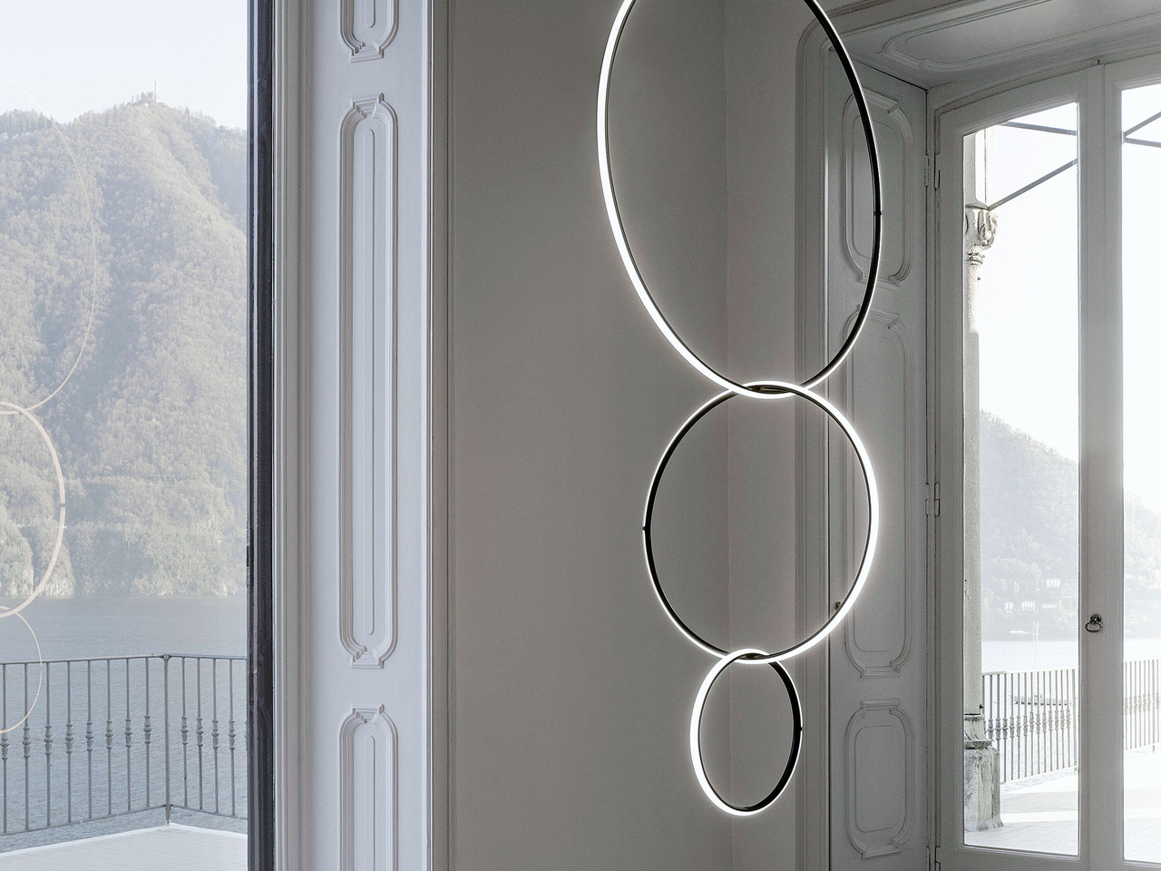 Arrangements 3 elements Flos Pendant Light, view 3