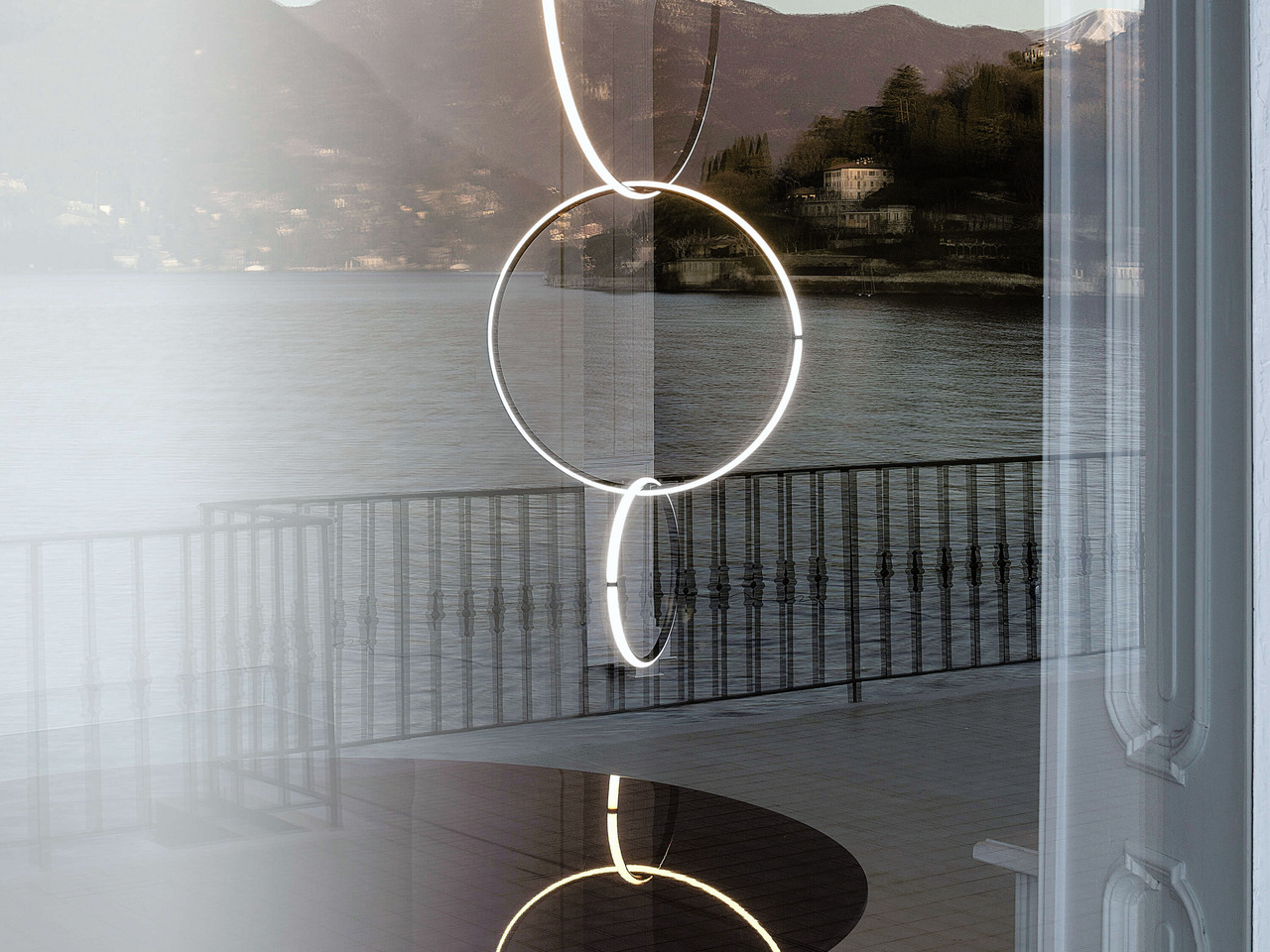 Arrangements 3 elements Flos Pendant Light, view 2