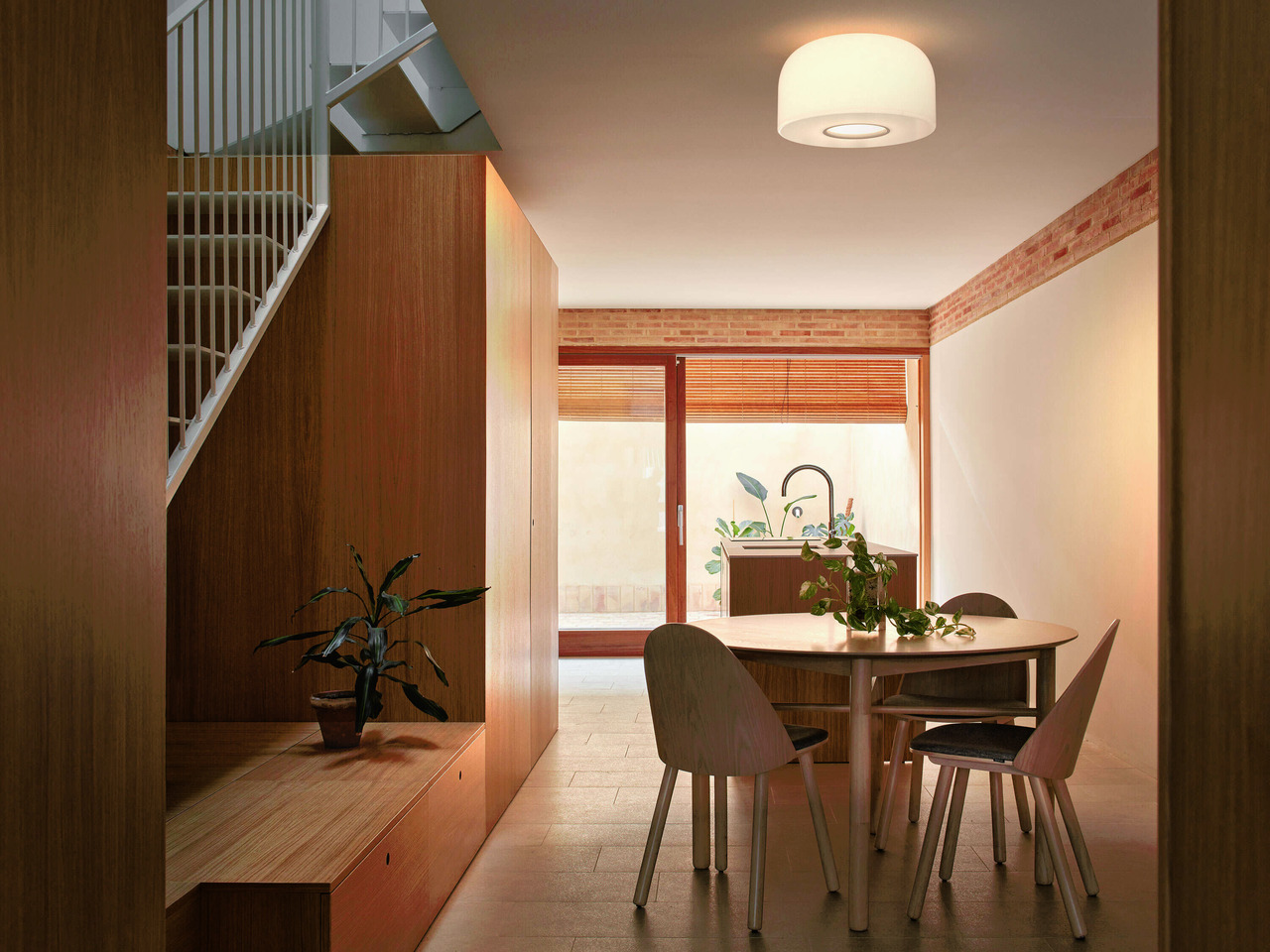 Bellhop Glass Ceiling Flos, view 4