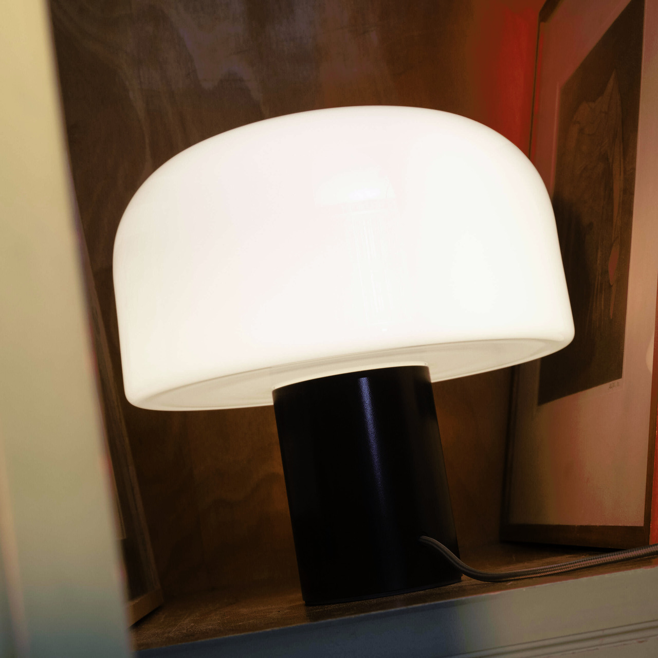 Bellhop Glass Table by Flos, view 2