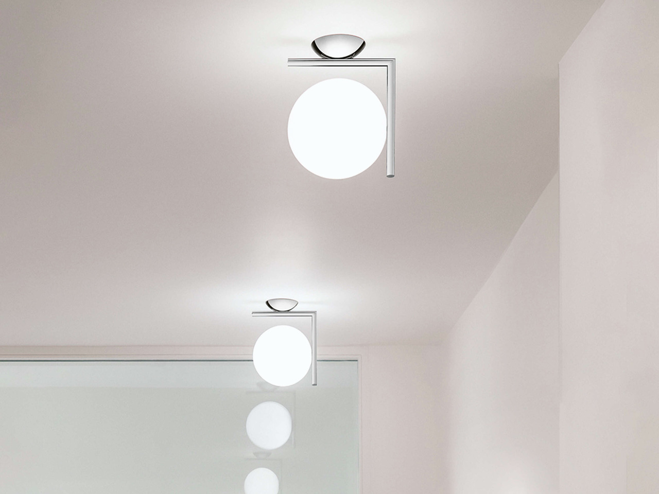 IC Lights Ceiling/Wall Flos, view 2