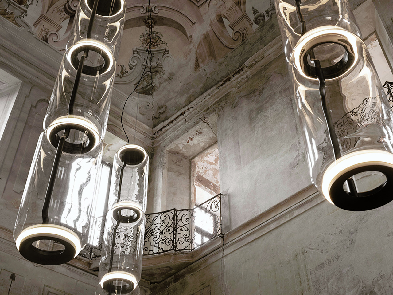 Noctambule Suspension Flos, view 2