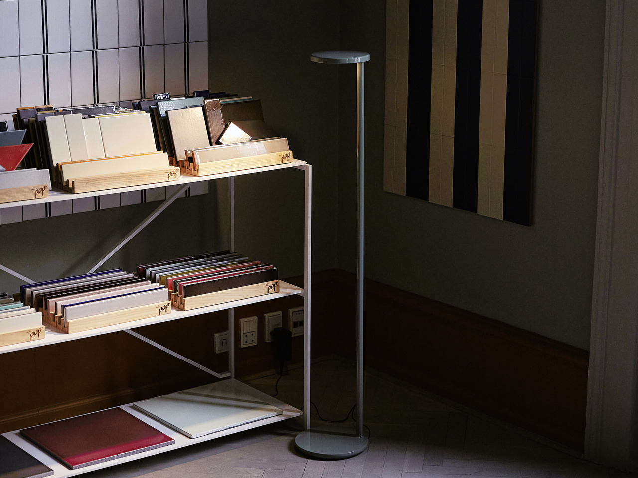 Oblique Floor Flos Floor Lamp, view 3