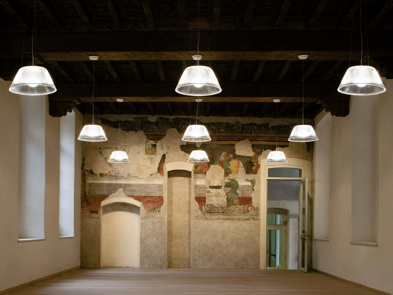 Romeo Moon Suspension by Flos, view 3