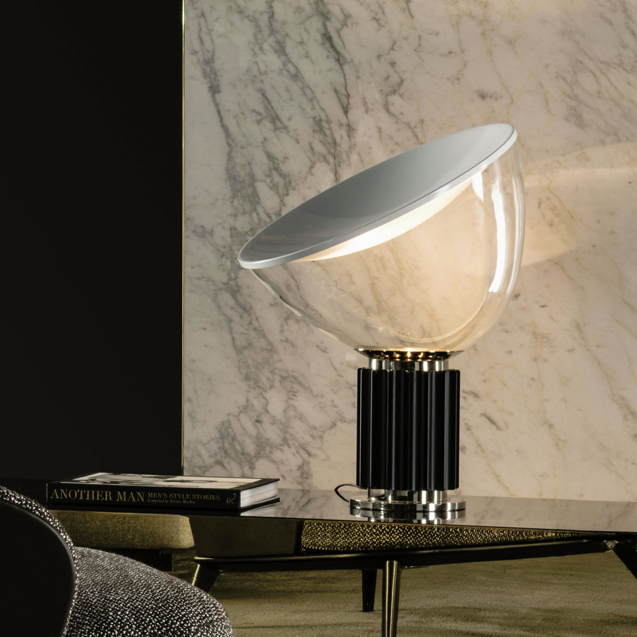 Taccia PMMA Flos Table Lamp, view 2